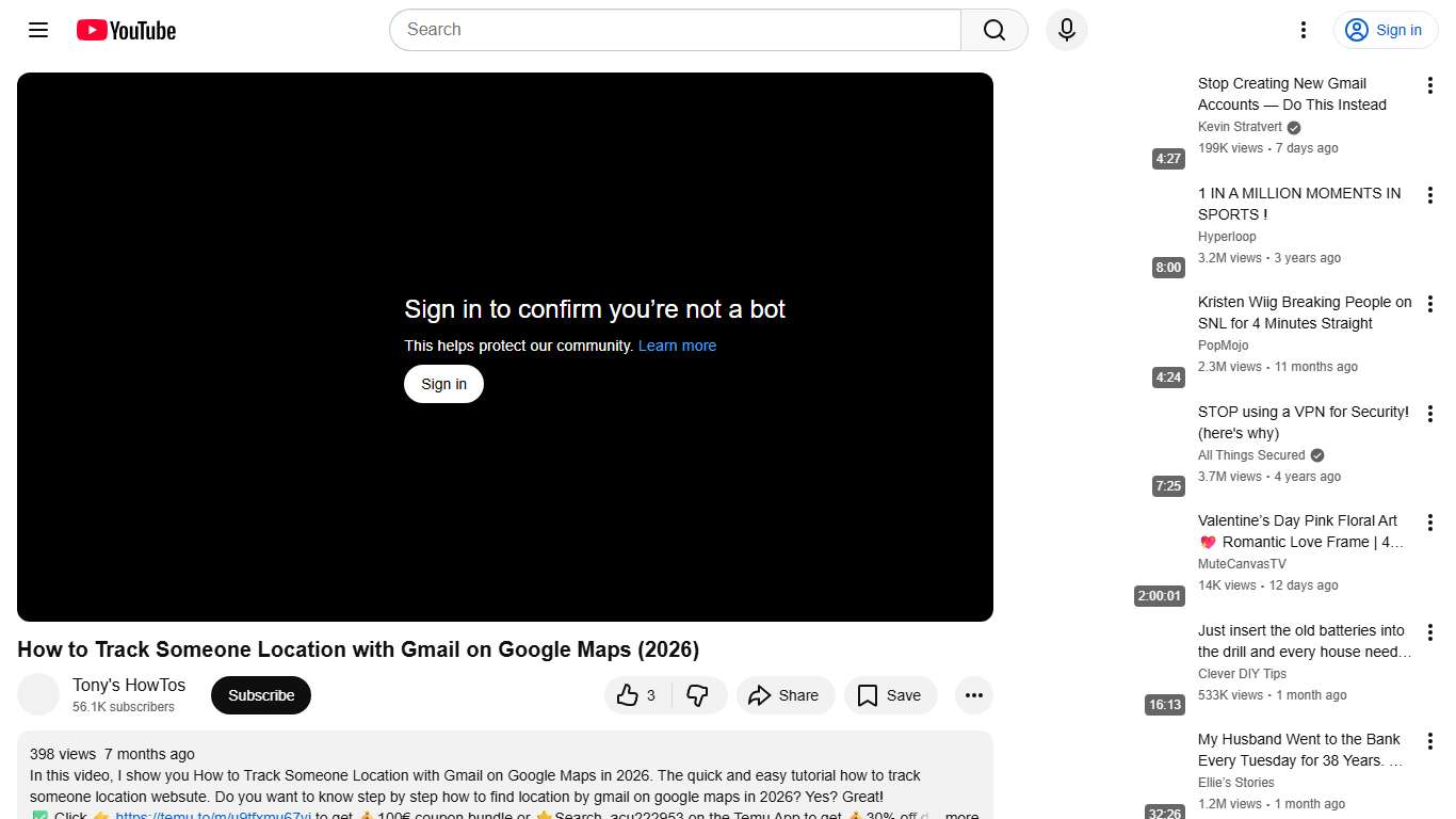 How to Track Someone Location with Gmail on Google Maps (2026) - YouTube