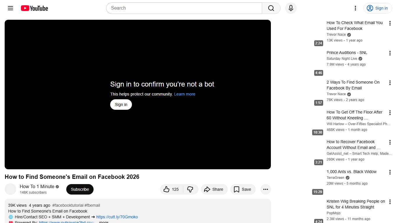 How to Find Someone's Email on Facebook 2026 - YouTube